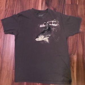 Guy Harvey Brown Fish Large Men’s Shirt